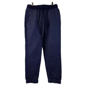 J. Crew Men's Blue Drawstring Jogger Pants - Size Medium